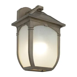 Tristan IP43 Exterior Wall Lantern, Large, Old Bronze by Cougar Lighting, a Outdoor Lighting for sale on Style Sourcebook
