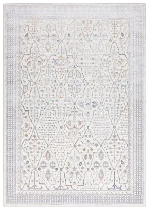 Pheobe Grey Cream And Blue Lustrous Traditional Rug by Miss Amara, a Other Rugs for sale on Style Sourcebook