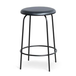 Ex Display - Genaro 65cm Bar stool - Black by Interior Secrets - AfterPay Available by Interior Secrets, a Bar Stools for sale on Style Sourcebook