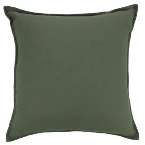 Banse Linen Cushion Grape Leaf - 50cm x 50cm by James Lane, a Cushions, Decorative Pillows for sale on Style Sourcebook