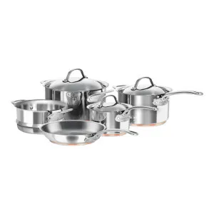 Chasseur Le Cuivre 5 Piece Cookware Set by Chasseur, a Cookware Sets for sale on Style Sourcebook