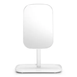 Brabantia Tabletop Mirror with Storage Tray, White by Brabantia, a Vanity Mirrors for sale on Style Sourcebook