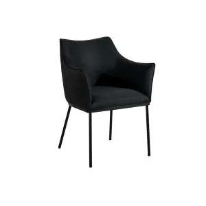 Zoey Dining Chair - Black by CAFE Lighting & Living, a Dining Chairs for sale on Style Sourcebook