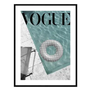Vogue Swimming Pool Framed Print in 84 x 118cm by OzDesignFurniture, a Prints for sale on Style Sourcebook