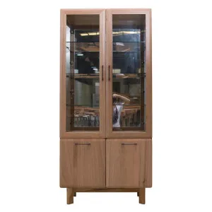 Forsinard Tasmanian Oak Timber Display Cabinet by OZW Furniture, a Cabinets, Chests for sale on Style Sourcebook