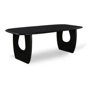 Anita 2.2m Dining Table - Full Black by Interior Secrets - AfterPay Available by Interior Secrets, a Dining Tables for sale on Style Sourcebook