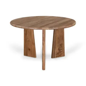 Vasco 1.2m Round Dining Table - Natural by Interior Secrets - AfterPay Available by Interior Secrets, a Dining Tables for sale on Style Sourcebook