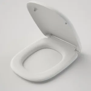Contura II Toilet Seat Soft Close Qr Bl Fix | Made From Plastic In Matte White By Caroma by Caroma, a Toilets & Bidets for sale on Style Sourcebook