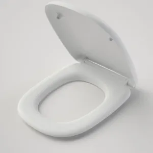 Contura II Toilet Seat Soft Close Qr Bl Fix | Made From Plastic In White By Caroma by Caroma, a Toilets & Bidets for sale on Style Sourcebook