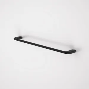 Contura II 620mm Single Towel Rail • | Made From Metal In Matte Black By Caroma by Caroma, a Towel Rails for sale on Style Sourcebook