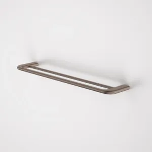 Contura II 620mm Double Towel Rail â | Made From Metal In Brushed Bronze By Caroma by Caroma, a Towel Rails for sale on Style Sourcebook