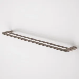 Contura II 820mm Double Towel Rail • | Made From Metal In Brushed Bronze By Caroma by Caroma, a Towel Rails for sale on Style Sourcebook