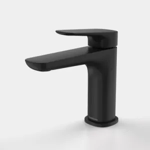 Contura II Basin Mixer | Made From Brass In Matte Black By Caroma by Caroma, a Bathroom Taps & Mixers for sale on Style Sourcebook