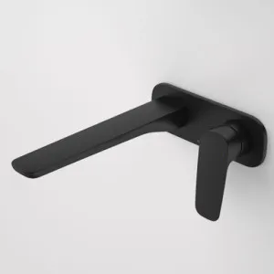 Contura II Wall Basin/Bath Mixer 220mm | Made From Brass In Matte Black By Caroma by Caroma, a Bathroom Taps & Mixers for sale on Style Sourcebook