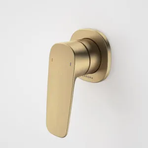 Contura II Bath/Shower Mixer | Made From Brushed Brass By Caroma by Caroma, a Bathroom Taps & Mixers for sale on Style Sourcebook