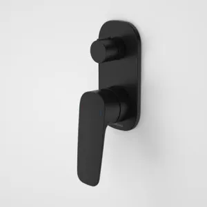 Contura II Bath/Shower Mixer With Diverter - In Matte Black By Caroma by Caroma, a Bathroom Taps & Mixers for sale on Style Sourcebook