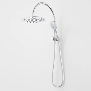 Contura II Compact Twin Shower | Made From Stainless Steel/Brass In Chrome Finish By Caroma by Caroma, a Showers for sale on Style Sourcebook