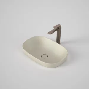 Contura II 530mm Inset Basin - Matte Clay In Cream By Caroma by Caroma, a Basins for sale on Style Sourcebook