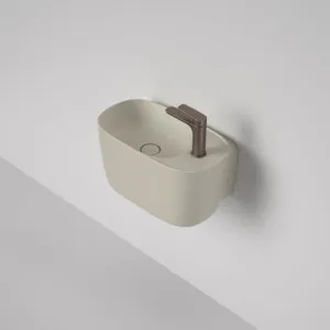 Contura II Hand Wall Basin (1 Tap Hole) - In Matte Clay By Caroma by Caroma, a Basins for sale on Style Sourcebook