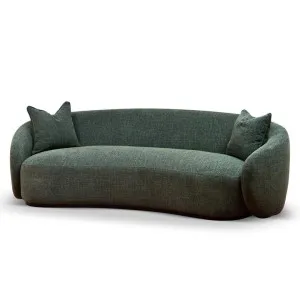 Trevor 3 Seater Fabric Sofa - Moss Green by Interior Secrets - AfterPay Available by Interior Secrets, a Sofas for sale on Style Sourcebook