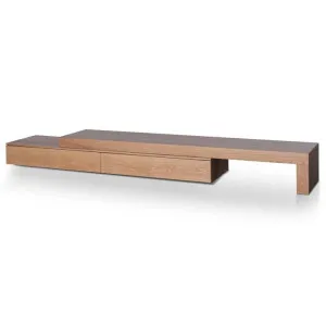 Ex Display - Katherine Extendable Entertainment TV Unit - Natural Oak by Interior Secrets - AfterPay Available by Interior Secrets, a Entertainment Units & TV Stands for sale on Style Sourcebook