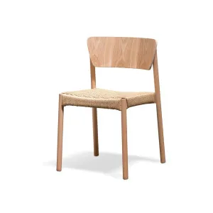 Alto Rope Seat Dining Chair - Natural by Calibre Furniture, a Dining Chairs for sale on Style Sourcebook