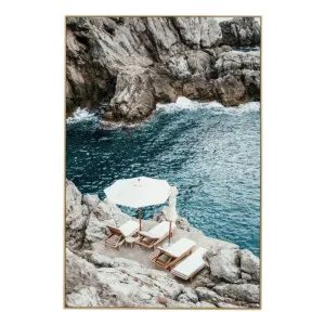 Coastal Rocks Box Framed Canvas in 42 x 62cm by OzDesignFurniture, a Painted Canvases for sale on Style Sourcebook