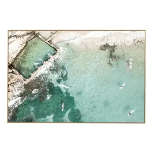 Coogee Paddle Box Framed Canvas in 62 x 42cm by OzDesignFurniture, a Painted Canvases for sale on Style Sourcebook