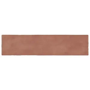 Atmosphere Zellige Red Ochre Gloss by Beaumont Tiles, a Moroccan Look Tiles for sale on Style Sourcebook