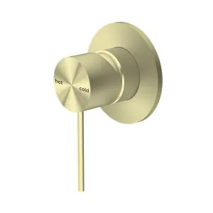 Nero Mecca Shower / Bath Wall Mixer - Brushed Gold / NR221909BG by NERO, a Shower Heads & Mixers for sale on Style Sourcebook