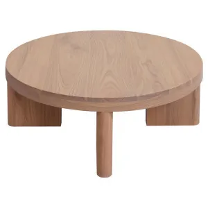 Apollo Mindi Wood Round Coffee Table, 90cm, Natural by Centrum Furniture, a Coffee Table for sale on Style Sourcebook