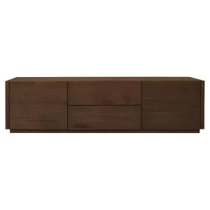 Gatsby Mindi Wood 2 Door 2 Drawer TV Unit, 190cm, Walnut by Centrum Furniture, a Entertainment Units & TV Stands for sale on Style Sourcebook