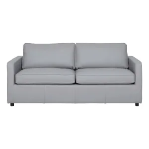 Ronin Queen Sofabed in Leather Pewter by OzDesignFurniture, a Sofa Beds for sale on Style Sourcebook