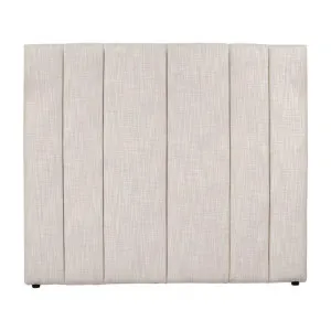 Soho Linen Fabric Bed Headboard, Double, Off White by Cozy Lighting & Living, a Bed Heads for sale on Style Sourcebook