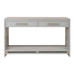 Pearl 2 Drawer Console Table, Grey by Cozy Lighting & Living, a Console Table for sale on Style Sourcebook