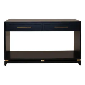 Pearl 2 Drawer Console Table, Black by Cozy Lighting & Living, a Console Table for sale on Style Sourcebook