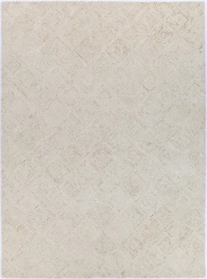 Diamond 05B Beige Wool Rug by Wild Yarn, a Contemporary Rugs for sale on Style Sourcebook