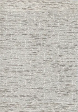 Avoca Lattice Beige Wool Rug by Wild Yarn, a Contemporary Rugs for sale on Style Sourcebook