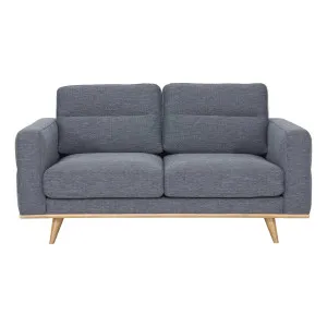 Astrid 2 Seater Sofa in Talent Denim by OzDesignFurniture, a Sofas for sale on Style Sourcebook