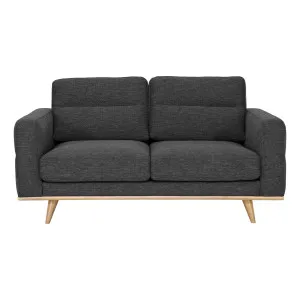 Astrid 2 Seater Sofa in Talent Charcoal / Clear by OzDesignFurniture, a Sofas for sale on Style Sourcebook