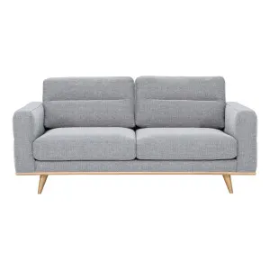 Astrid 2.5 Seater Sofa in Talent Silver / Clear Leg by OzDesignFurniture, a Sofas for sale on Style Sourcebook