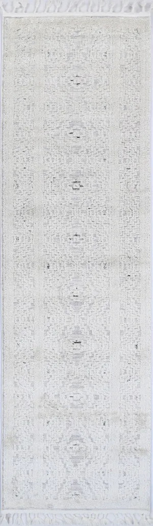 Origin Zanzia White Hall Runner by Wild Yarn, a Contemporary Rugs for sale on Style Sourcebook