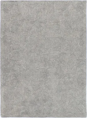 Maze 07C Ash by Wild Yarn, a Contemporary Rugs for sale on Style Sourcebook