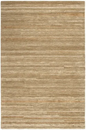 Linear Caramel Wool Rug by null, a Contemporary Rugs for sale on Style Sourcebook