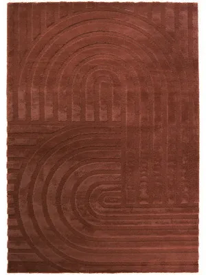 Cocoon Modern Rust Rug by Love That Homewares, a Contemporary Rugs for sale on Style Sourcebook