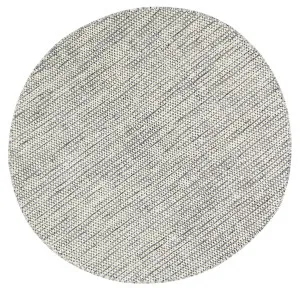 Nordic Grey Reversible Wool Round Rug by null, a Contemporary Rugs for sale on Style Sourcebook