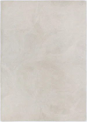 Loren Almon 01 Ivory Wool Rug by Wild Yarn, a Contemporary Rugs for sale on Style Sourcebook