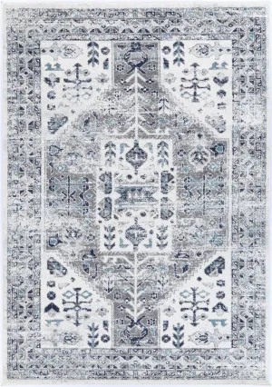 Celts Cream Blue Traditional Rug by Wild Yarn, a Contemporary Rugs for sale on Style Sourcebook