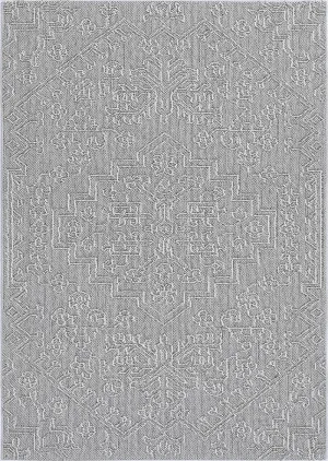 Yumi Nori Grey Tribal Flatweave Rug by null, a Contemporary Rugs for sale on Style Sourcebook