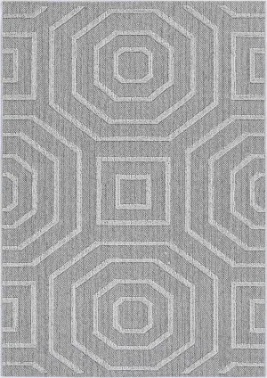 Yumi Suri Ash Geometric Flatweave Rug by null, a Contemporary Rugs for sale on Style Sourcebook